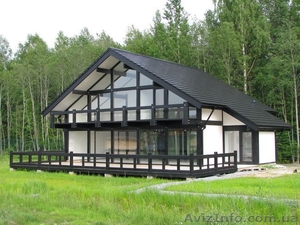 комплекти будинків з клеєного бруса,  оцилiндрованної колоди #650476