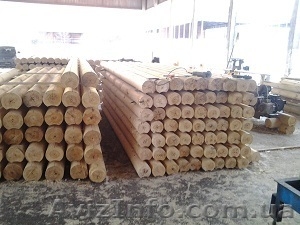 Бревно оцилиндрованное,  сосновое  #656601