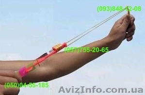 Светодиодный вертолетик - рогатка #645694