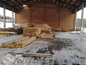 Бревно оцилиндрованное,  сосна #656588