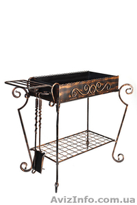 кованный мангал для дачи #654116