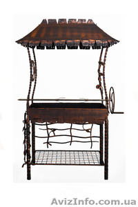кованный мангал для дома #654119