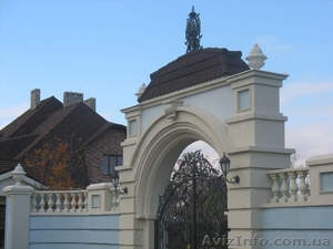 Гипсовые изделия,  Архитектурный декор,  Лепные изделия в большие дома #495174