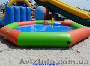 Бассейн надувной для водных горок #660659