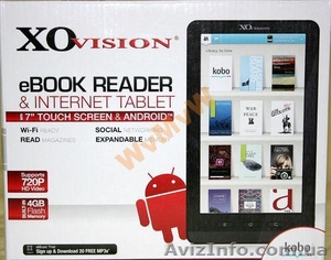 XOVision eBOOK READER электронаня книга планшет 7' #672290