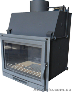 камины с греющим контуром- водяная рубашка Торнадо,  Украина #81644