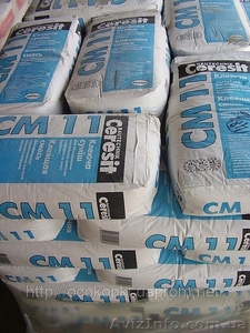 Клей для плитки СМ-11,  25 кг.			  #667270