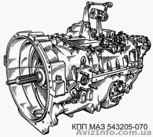 МАЗ запчасти КПП (коробки передач)  #658149
