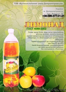 Лимонад в ПЭТ (0, 5л;  1, 0л;  1, 5л;  2, 0л) и КЕГАХ  #656290