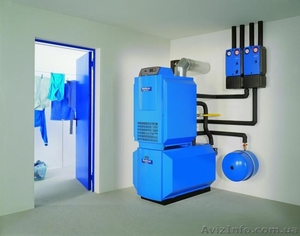 продам газовый отопительный котел Logano G124 WS напольный 35 кВт и бойлер #648270