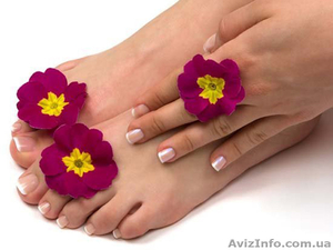 Маникюр, педикюр, гель-лак LECHAT-SHELLAC, роспись, гелевое наращивание #649436