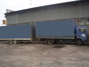 Грузовой автомобиль TATA с прицепом #673071