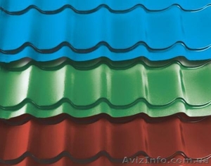Профнастил,  металлочерепица,  водостоки #663399