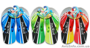 Оптом удобная,  модная обувь,  шлепанцы,  вьетнамки,  пляжная обувь ТМ Kito,  4Rest #677165