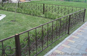 газонные ограждения различной формы сложности #701639