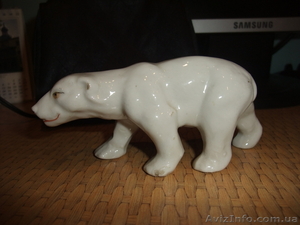 белый фарфоровый мишка #686609