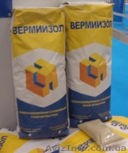 Теплоизоляционные штукатурные смеси Вермиизол  #678212
