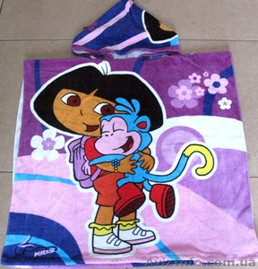 Детские полотенца-пончо #701368