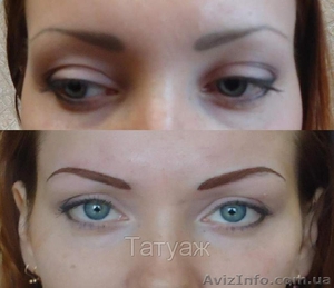 Днепропетровск татуаж бровей и губ,  не дорого,  качесто,  выезд к клиенту. #676558