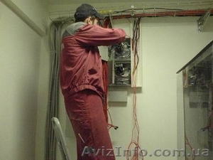 ВЫПОЛНИМ  Электромонтажные работы любой сложности #674908