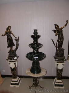 Фонтаны из мрамора и бронзы #687968