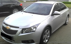 Авто на свадьбу CHEVROLET CRUZE черный,  серебристый металлик #629305