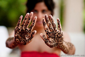 МЕХЕНДИ-Роспись тела хной #691551