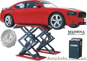 Продам ножничный подъемник МODENA MO-620LP,  3т. напольный. #380497