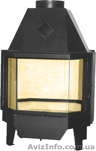 Камины Hajduk,  каминные топки,  угловые,  двусторонние, трехсторонние #697698