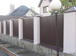 Заборы из Профнастила! #681799