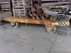 Тележка электромоторная шлейфовая г/п 20 т Иркутского ЗТМ тип П615-130М1 #685139