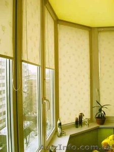 Рулон-шторы Тканевые ролеты #691398