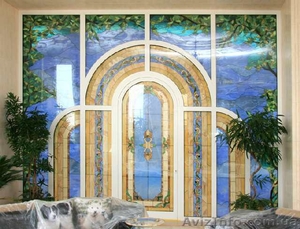 Плёночные фальшь витражи,  псевдо витражи #728641
