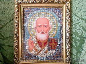 Иконы,  вышиты бисером! #724659