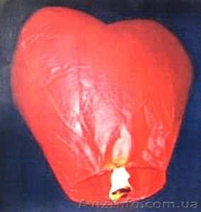 Внимание! Хит сезона. Летающие Фонарики-Сердце #712479