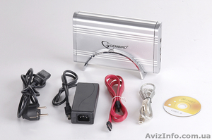 Продаю HDD 500 ГБ,  Seagate Barracuda 7200 с карманом USB 2.0 Gembird. #708845