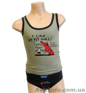 Детские комплекты для мальчиков маечка трусики #727582