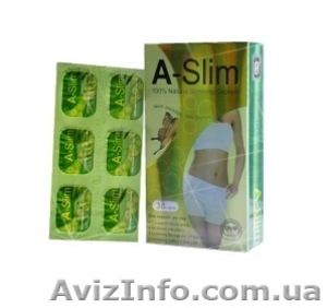 A - Slim 100% натуральные Капсулы для похудения #720570