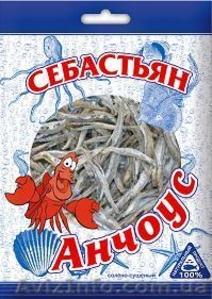 Анчоус солено-сушеный,  20 г #724088