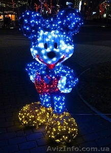 Гирлянды,  дюралайт,  световые конструкции. Декоративное оформление,  иллюминация #706211