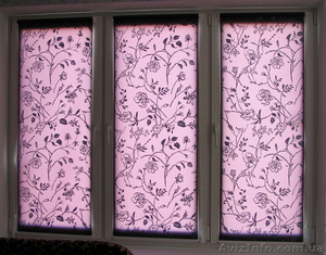 Рулонные шторы купить . Тканевые ролеты заказать. Рулонные шторы цена. #703856