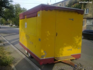 Продам передвижной торговый-прицеп киоск на колесах. срочно! ! ! #701831