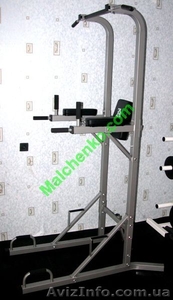 Комбинированный станок «Турник-Брусья-Пресс: 3 в 1» (Домашняя серия) (RK4201) #708372