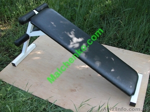 Скамья для пресса – наклон 30 градусов (домашняя серия)  #708377