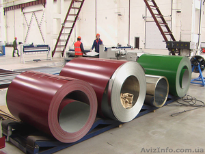 Гладкий лист оцинкованный и с полимерным покрытием #713474