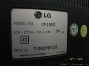 Телевизор цветной LG Модель: CF-21G20 #714347