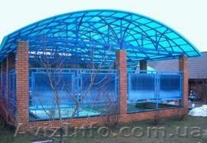    Навесы из поликарбоната  #709883