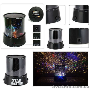 Ночник Проектор Звездное небо Star Master LED #95135