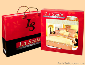 Постельное белье la scala (франция) сатин #742641