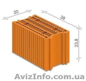 Перегодочный  блок 20 Porotherm #740136